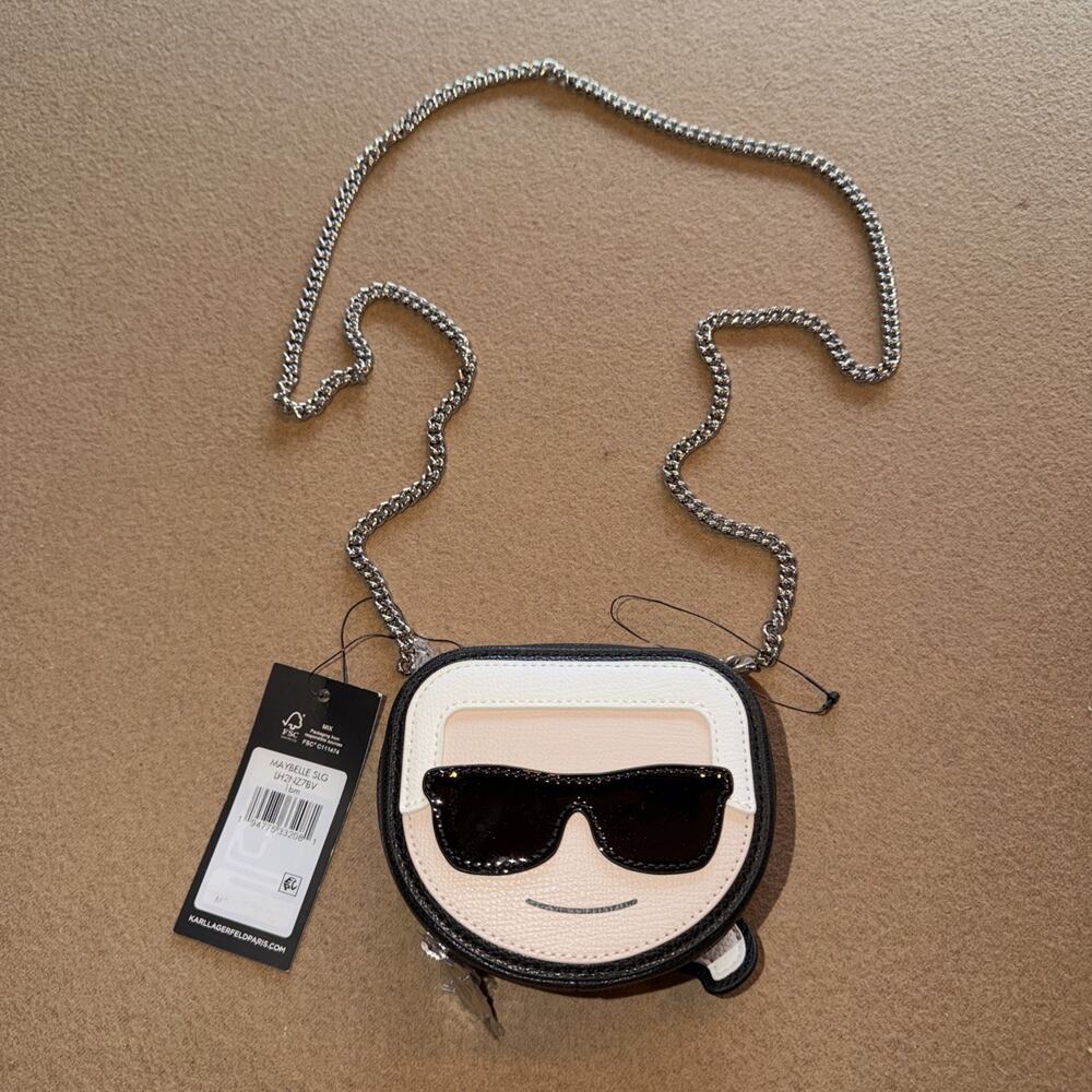 Karl Lagerfeld women’s Maybelle mini sling crossbody Rare